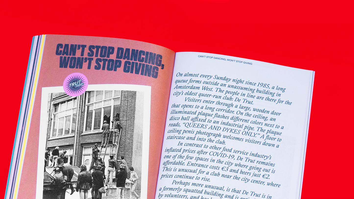 ISSUE 01: No One in Amsterdam